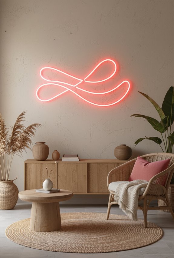 colorful boho neon vibes