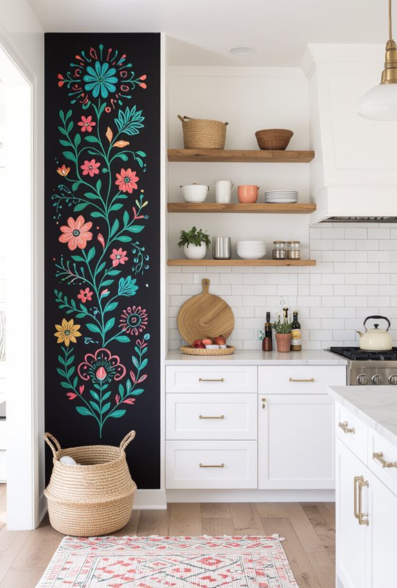 colorful chalk art gallery