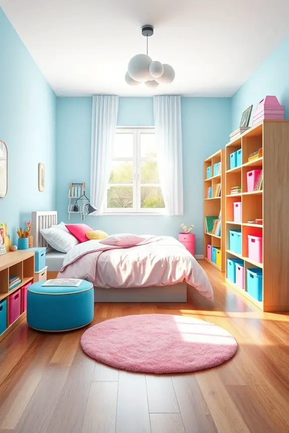 colorful functional storage solutions