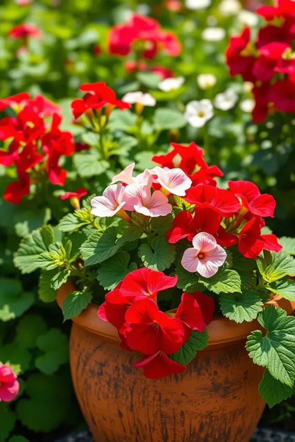 colorful geranium care tips