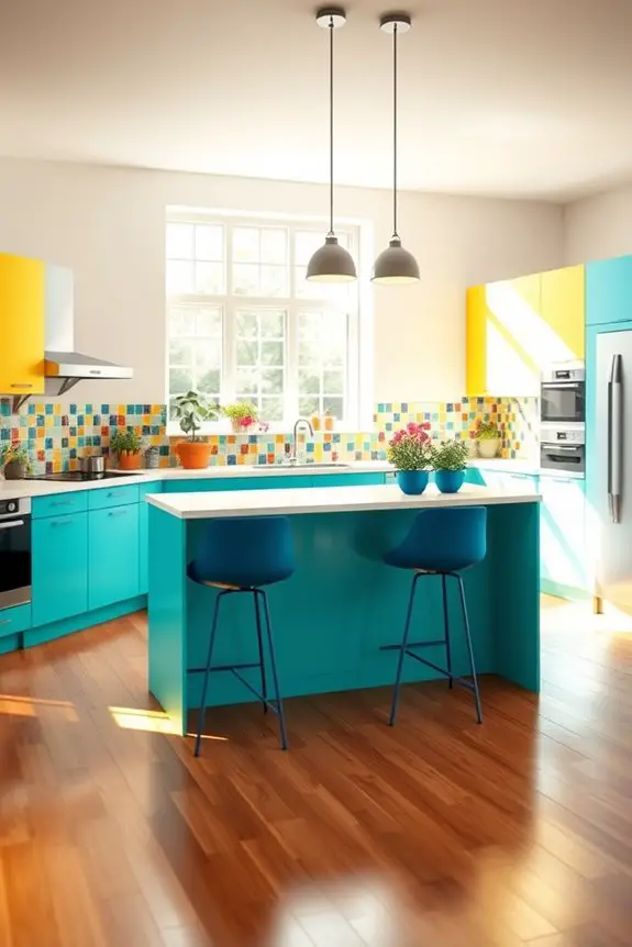 colorful kitchen design inspiration