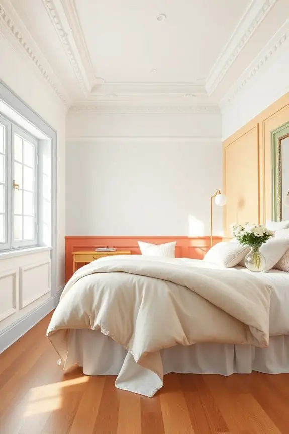 colorful molding design ideas