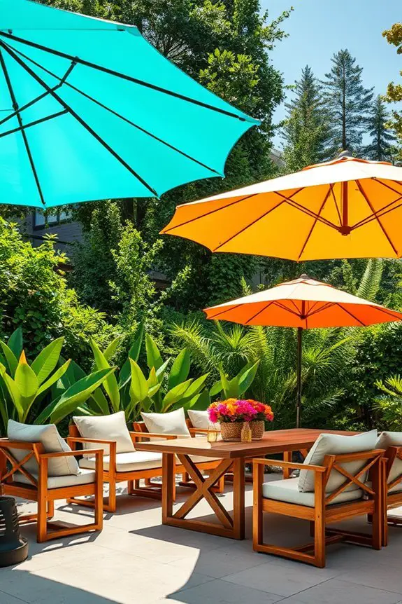 colorful outdoor shade solutions