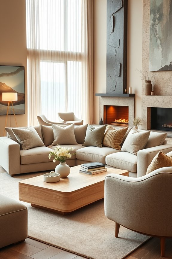 comfortable and stylish furniture