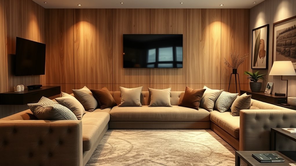 comfortable bedroom tv setups