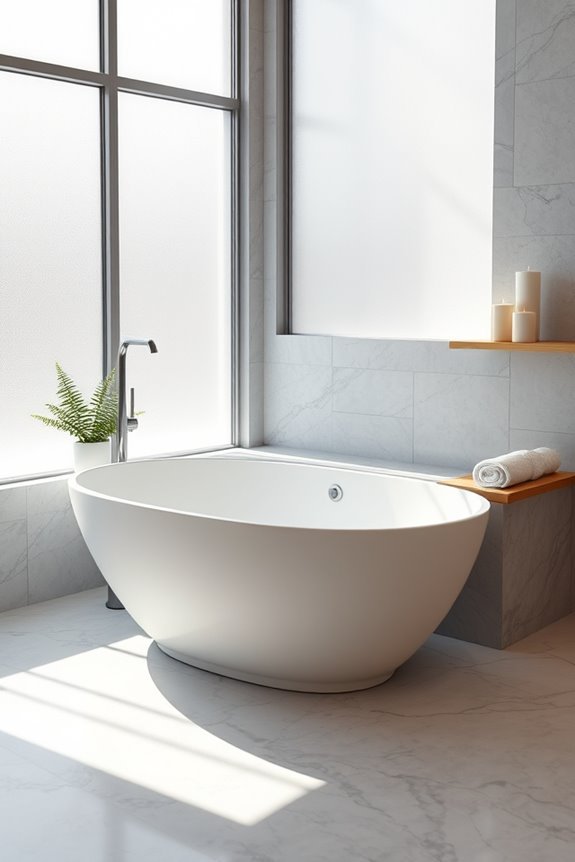 comfortable built in seat tubs