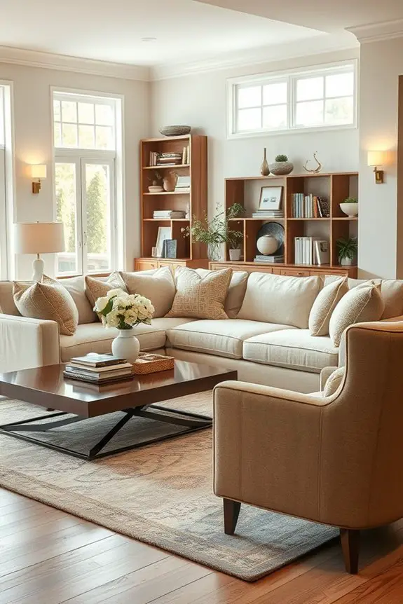 comfortable inviting seating arrangements