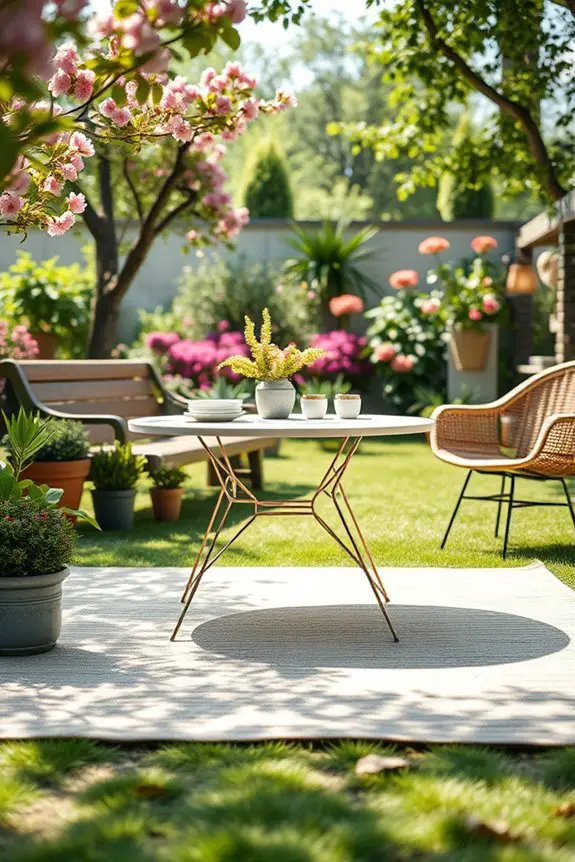 comfortable stylish outdoor rugs