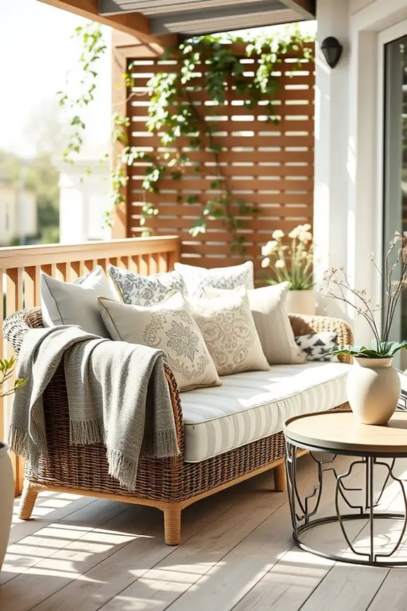 comfortable weather resistant cushions