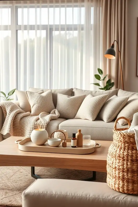 comforting scents create ambiance