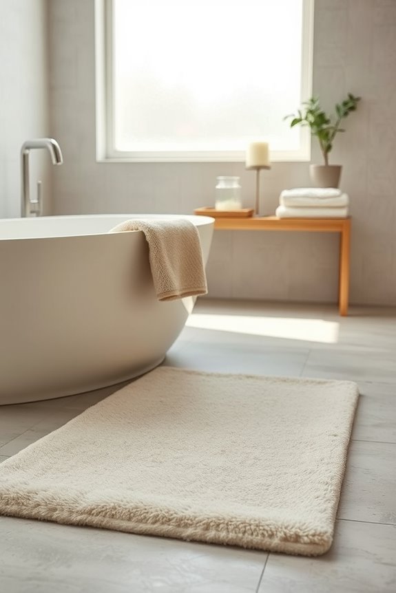 comforting soft textile accents