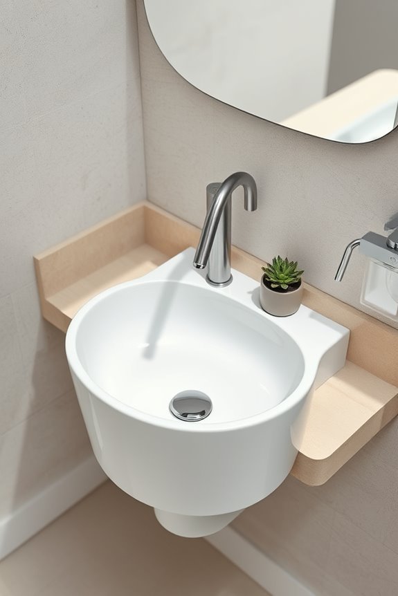 compact and stylish basins