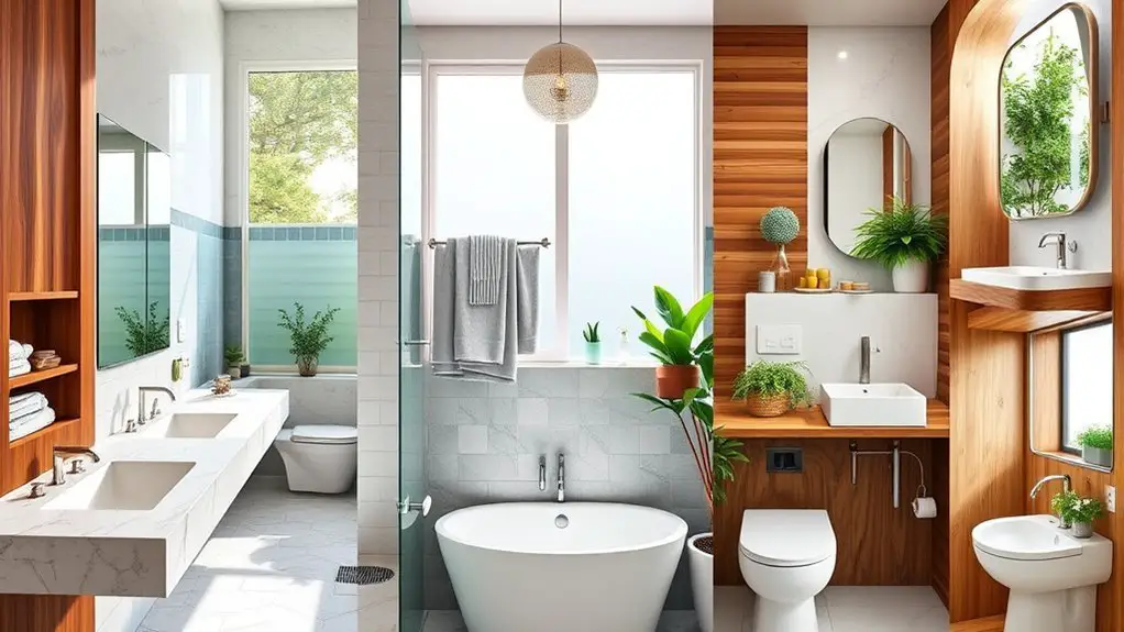 compact and stylish bathrooms