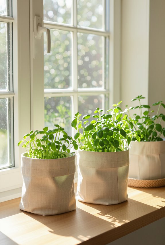 compact aromatic grow bag herbatures