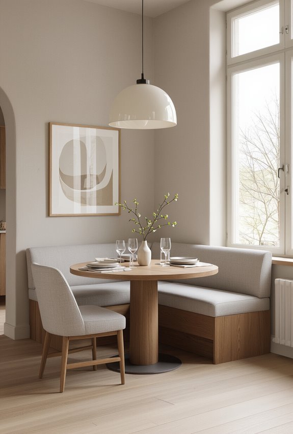 compact convertible pedestal table