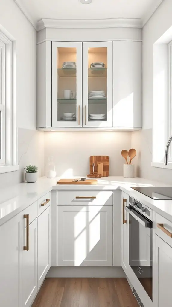 compact corner cabinet solutions