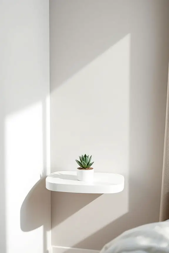 compact corner table solution