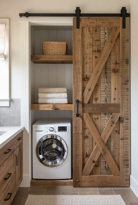 compact laundry hidden stylishly
