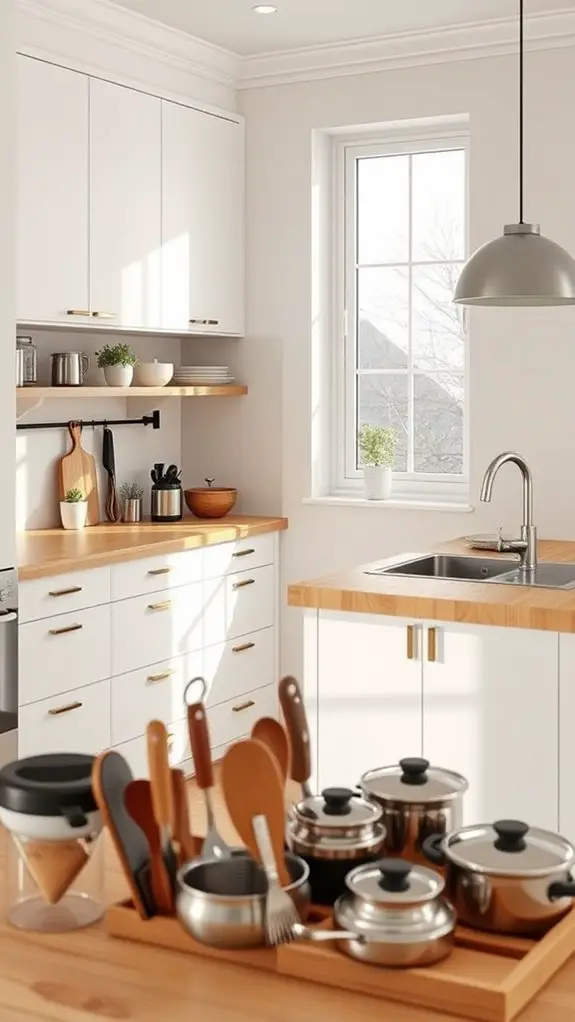 compact multifunctional kitchen solutions