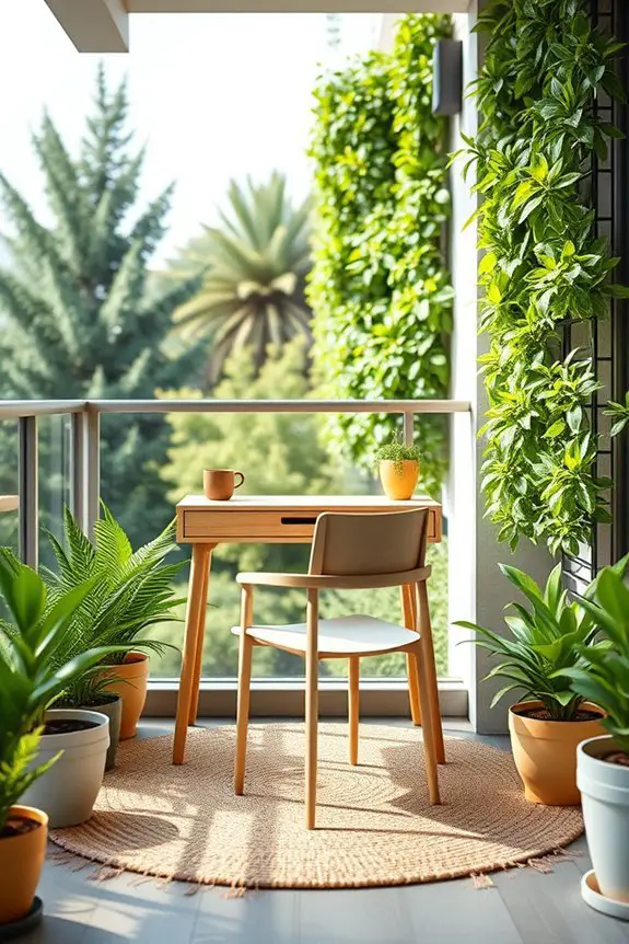 compact outdoor workspace essentials