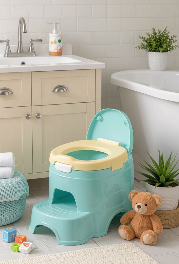 compact portable potty kit