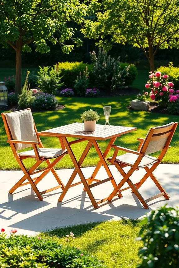 compact versatile outdoor furniture