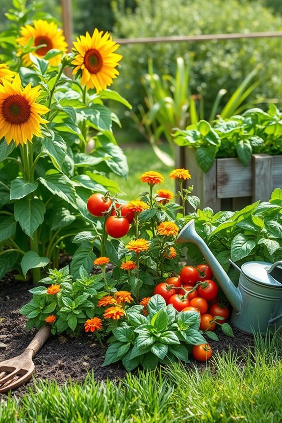 companion planting for orchards