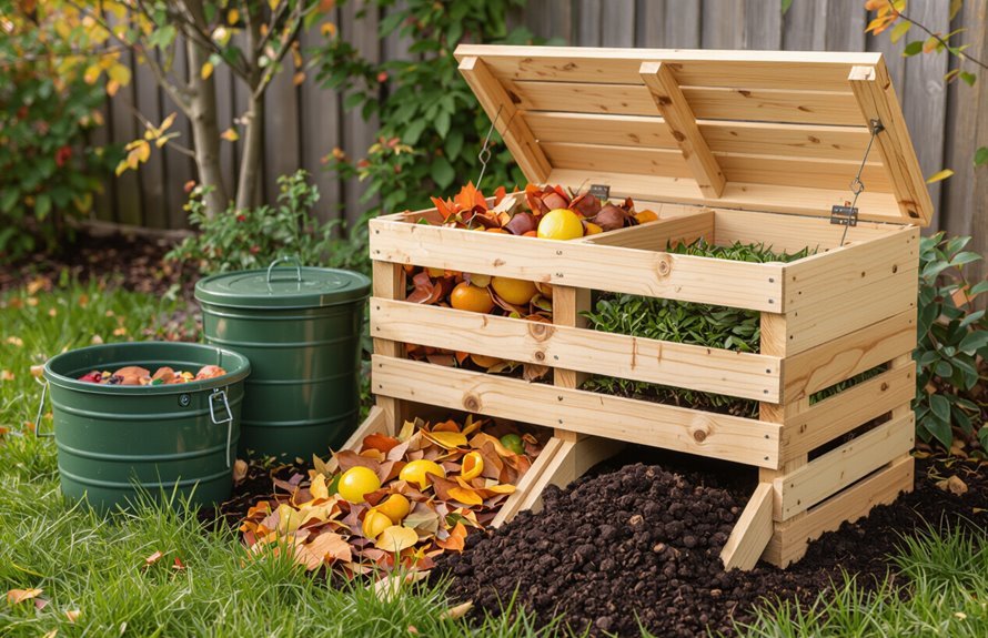 composting organic waste system