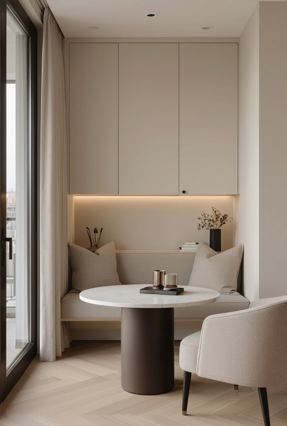 concealed built in storage solutions