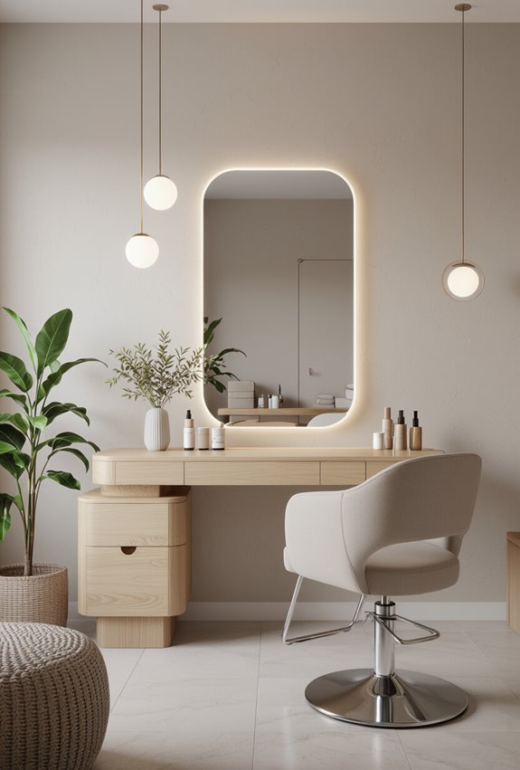concealed cabinetry for clutter