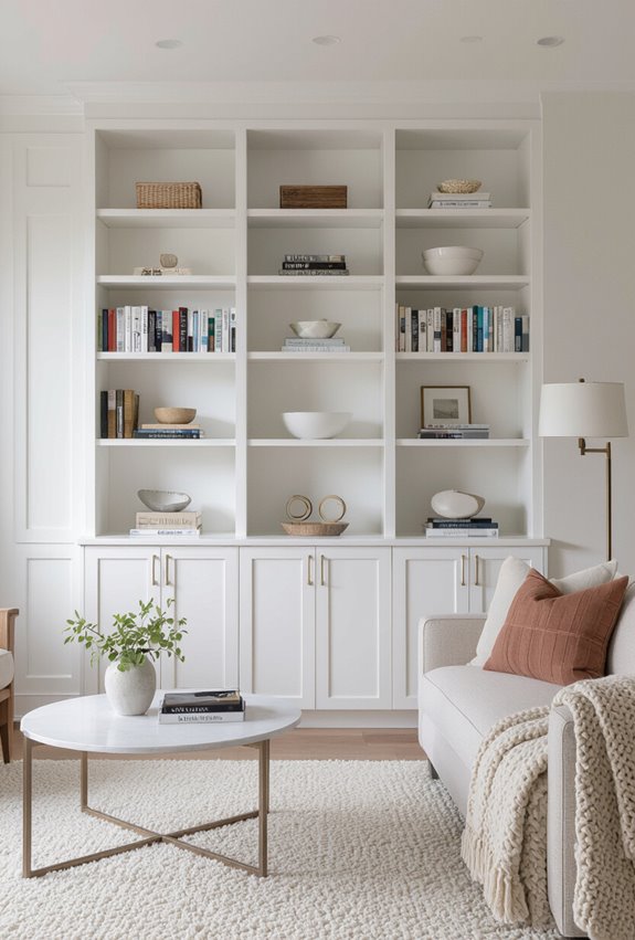 concealed cabinets for clutter