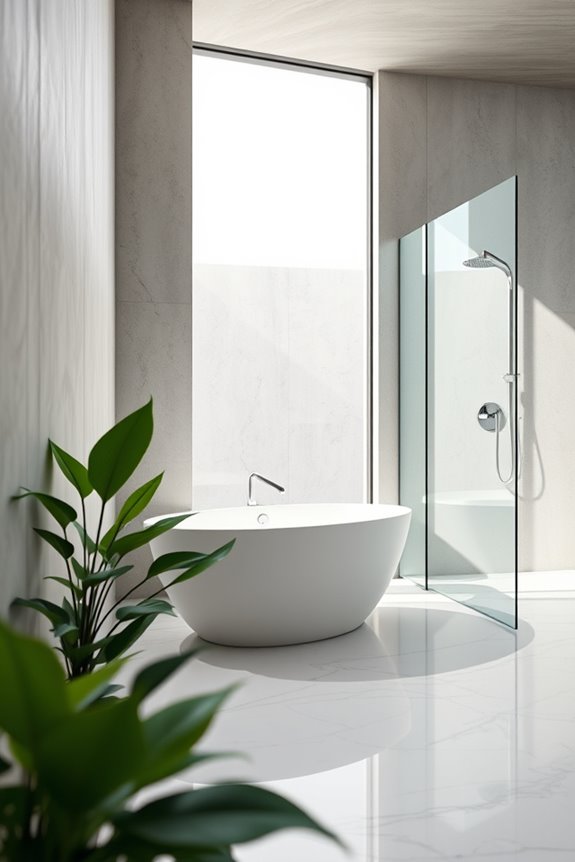 concrete and glass harmony