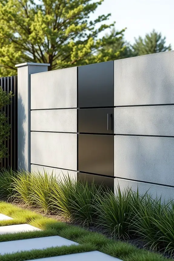 concrete and metal fusion