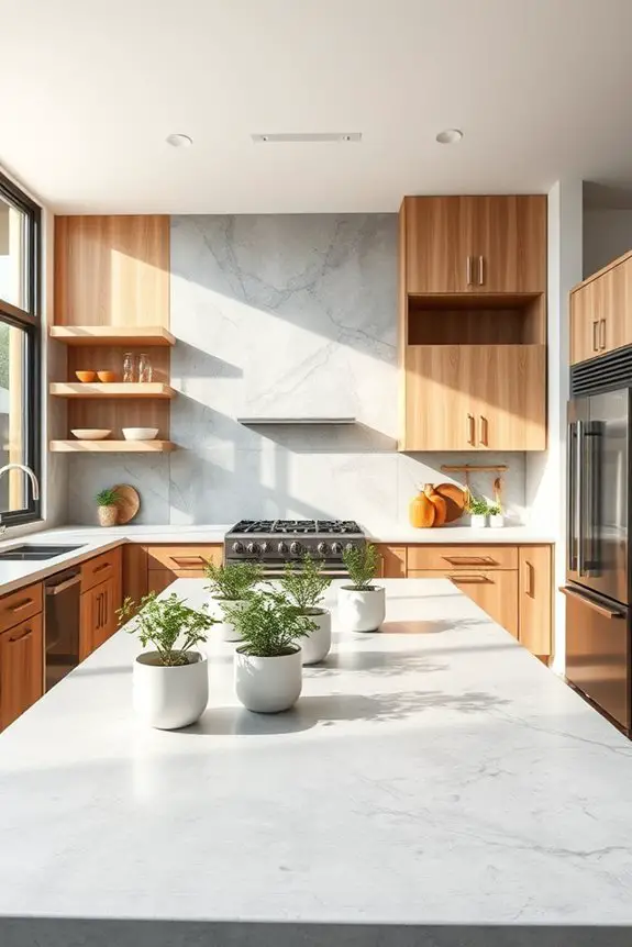 concrete art meets wood