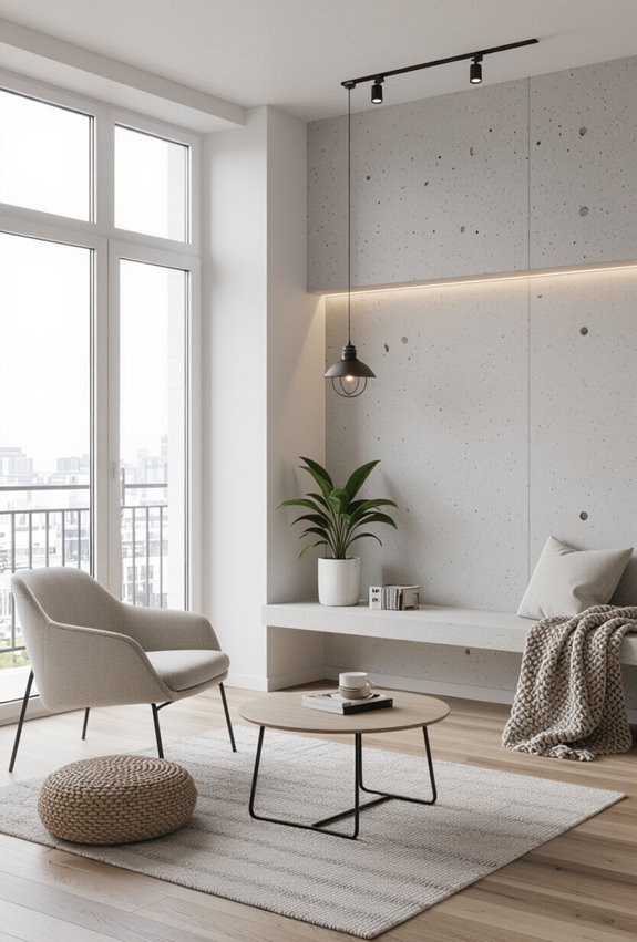 concrete surfaces need acoustic treatment