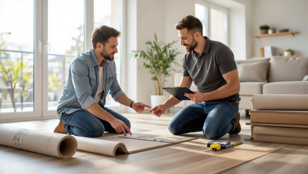consult pros for flooring