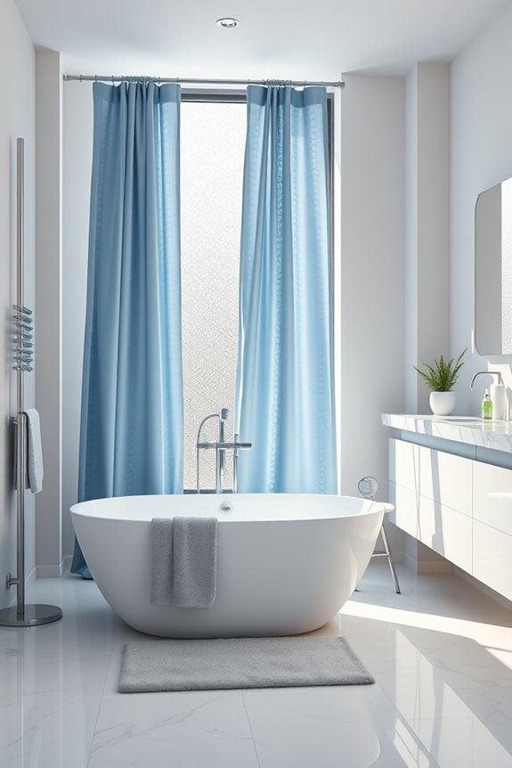 contemporary grey blue elegance