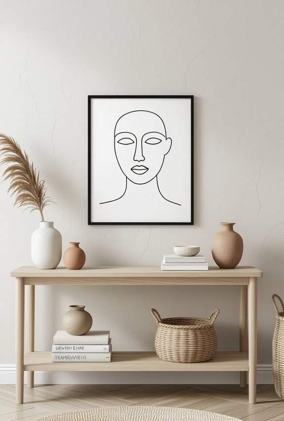 continuous elegant contour sketches