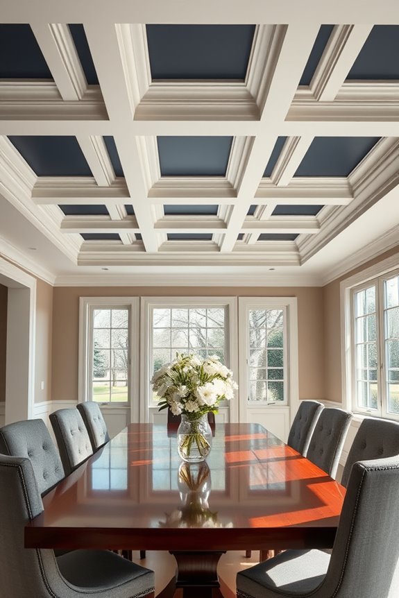 contrasting colors enhance elegance