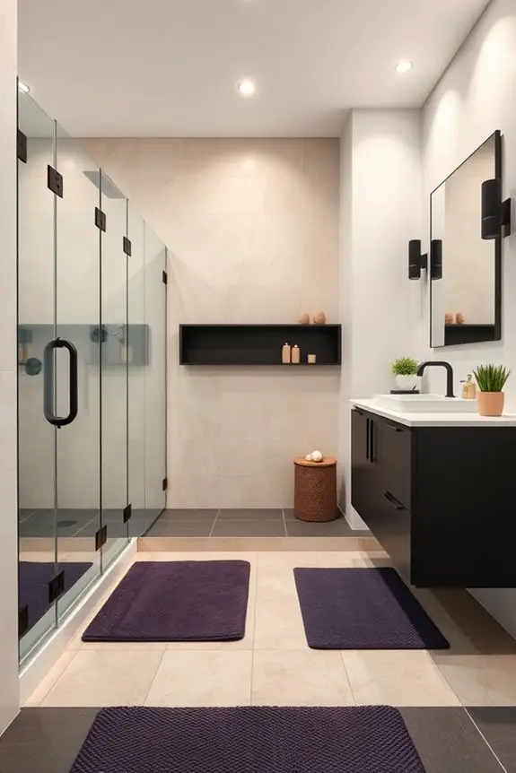 contrasting colors enhance safety