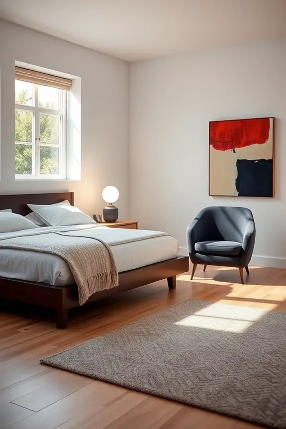contrasting furniture styles blend