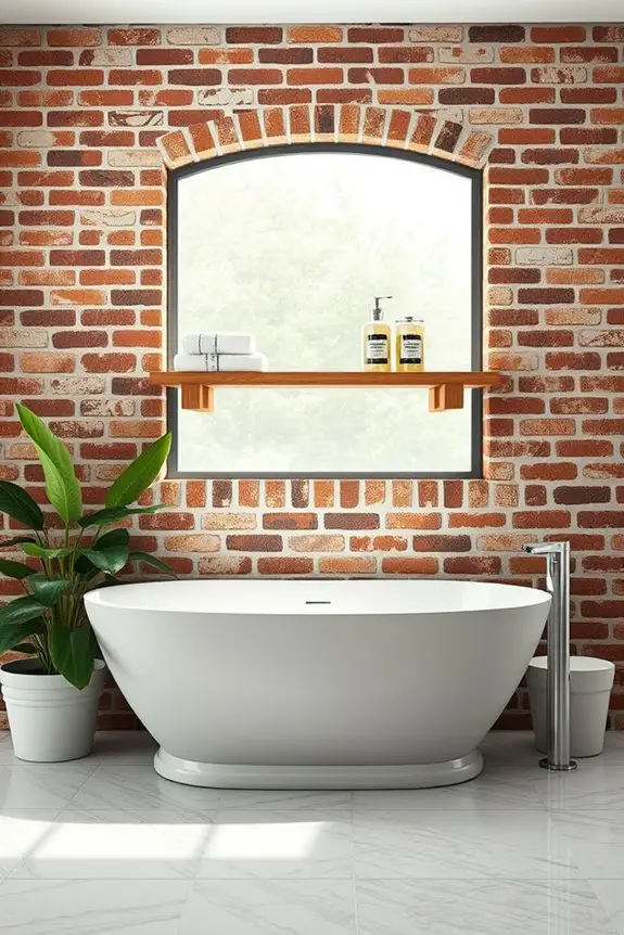 contrasting grout enhances aesthetics