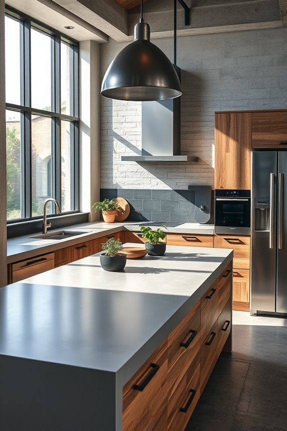 contrasting textures enhance design