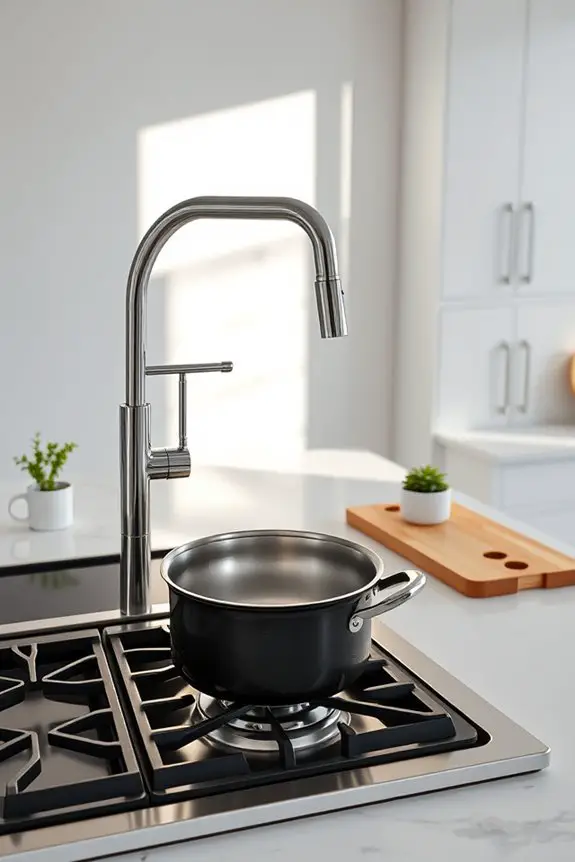 convenient kitchen pot filling