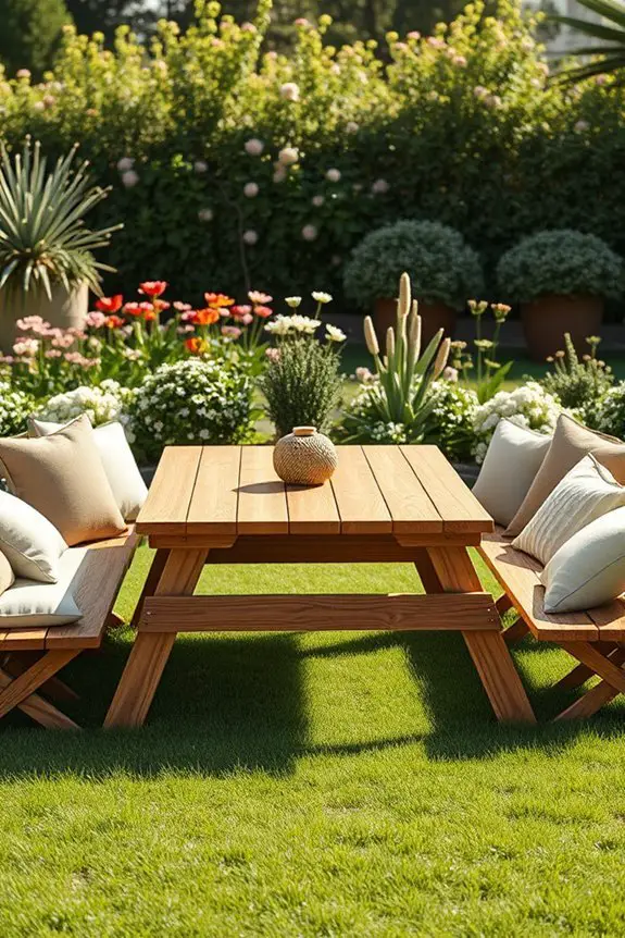 convenient outdoor dining solution