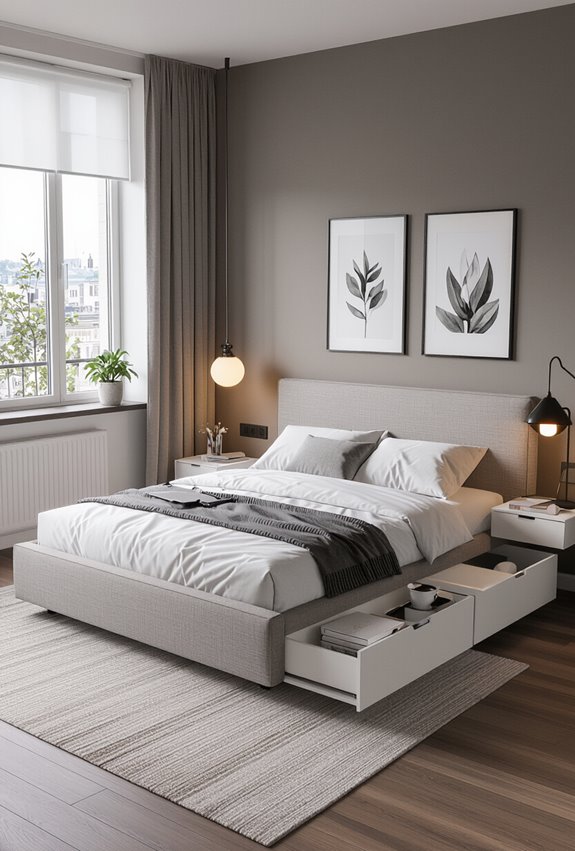 convertible sofa with storage