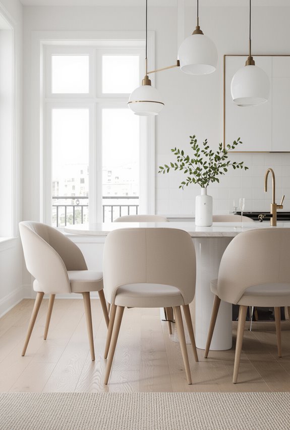 coordinated chair embellishments with bows