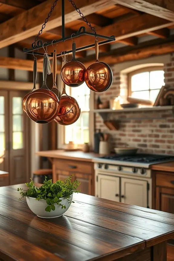 copper cookware for charm