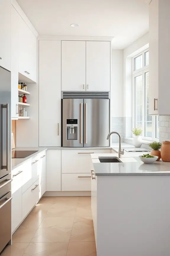 corner kitchen workflow optimization