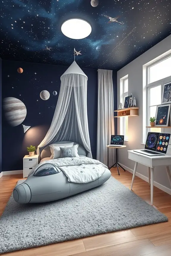 cosmic bedroom exploration theme